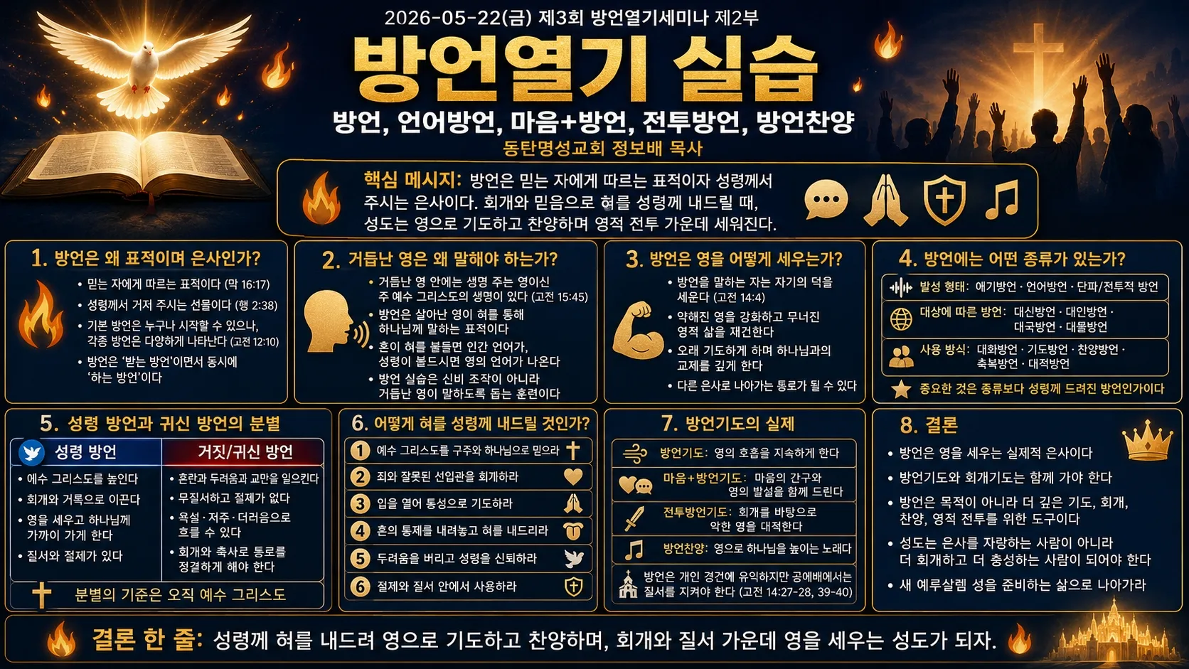 [금요기도회][제3회 방언열기세미나 제2부] 인포그래픽.jpg.webp