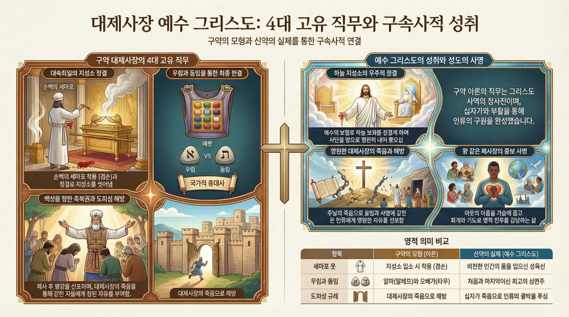 [기독론(62)] 대제사장의 4대 고유직무_vora.jpg.webp