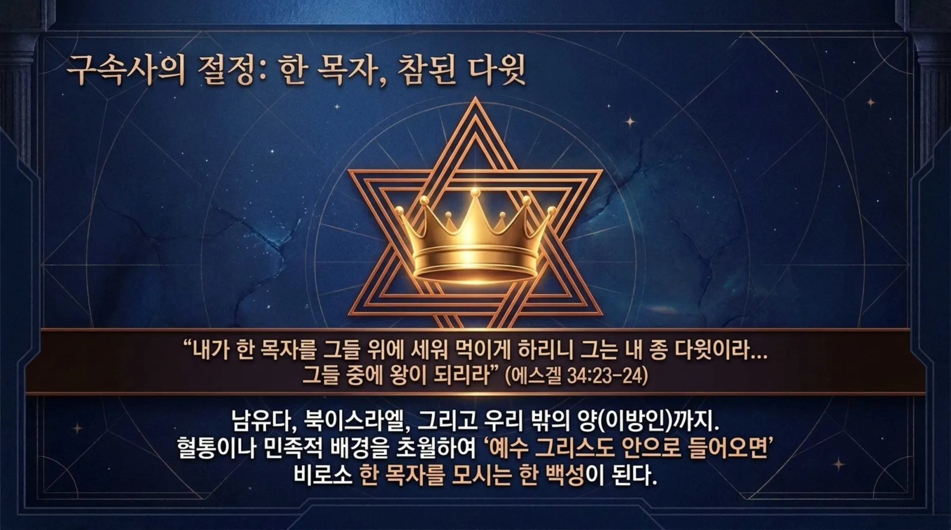 [기독론(198)] 호세아서에 나오는 그리스도의 예표(03) 어떻게 예수님은 북이스라엘과 남유다의 우두머리이자 왕이 되셨는가?(호1:10~11)_2026-09-2 – 이미지 17