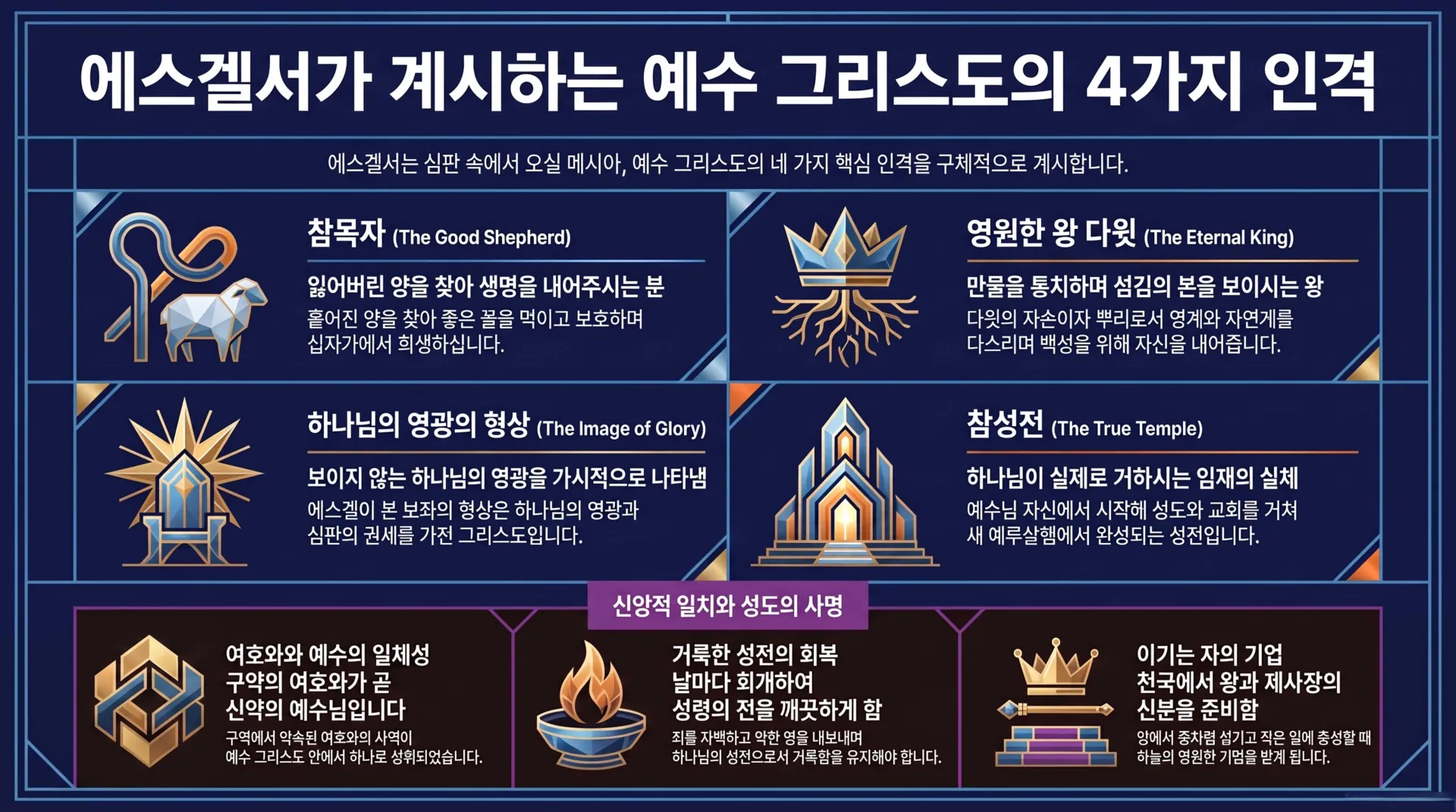 [기독론(166)] 에스겔서_속_예수의_4가지_인격_vora.jpg.webp