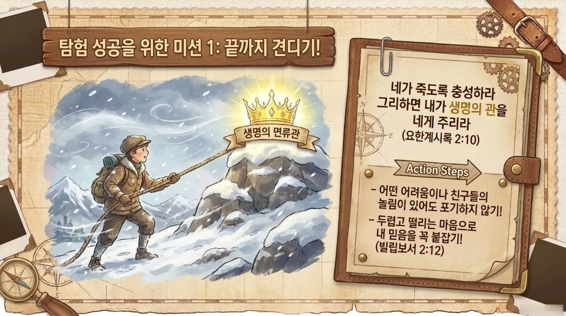 제42과 한 번 믿었다고 끝이 아니에요! 끝까지 믿음을 지켜요!(마24:13)_2026-10-25(주일) – 이미지 12