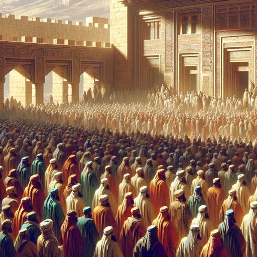 Ezra 8:5 - "Of the sons of Shechaniah; the son of Jahaziel, and with him three hundred males."