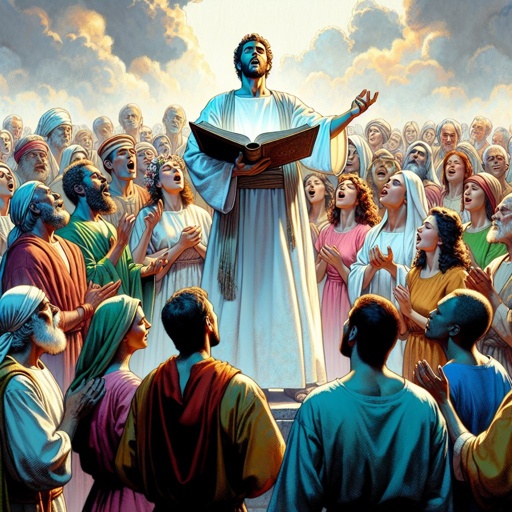 Revelation 5:9 - "And they sung a new song, saying, Thou art worthy to take the book, and to open the seals thereof: for thou wast slain, and hast redeemed us to God by thy blood out of every kindred, and tongue, and people, and nation;"