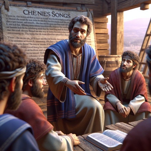 1 Chronicles 15:22 - "And Chenaniah, chief of the Levites, was for song: he instructed about the song, because he was skilful."