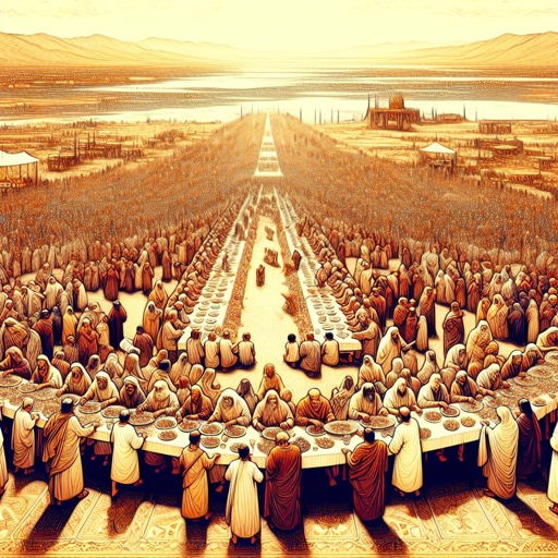 2 Chronicles 7:8 - "¶ Also at the same time Solomon kept the feast seven days, and all Israel with him, a very great congregation, from the entering in of Hamath unto the river of Egypt."
