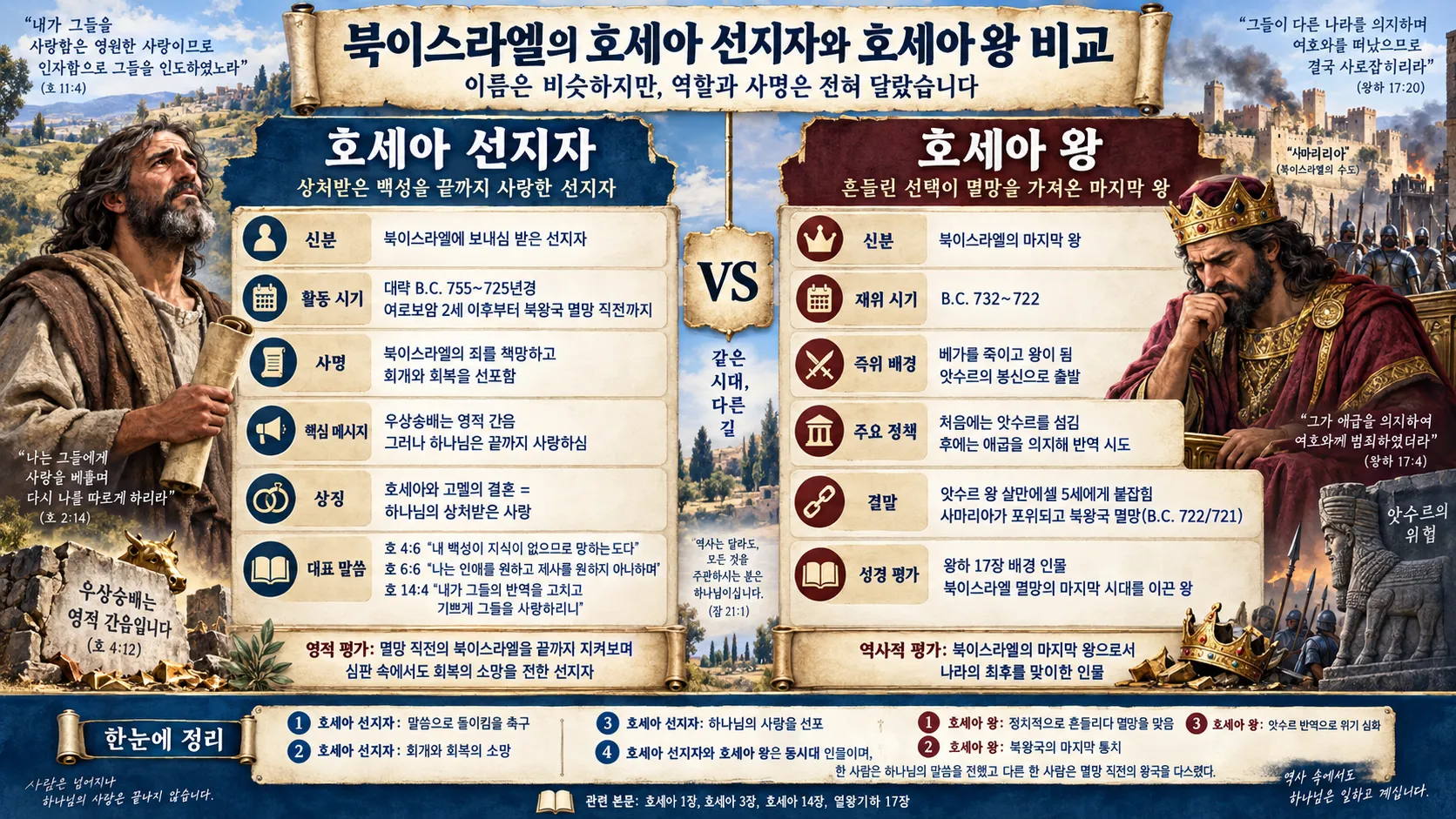 [호세아강의] 호세아선지자와 호세아왕의 비교_ChatGPT Image 2026년 9월 20일 오전 06_48_56.png.webp